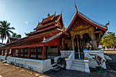 Luang Prabang, Laos - Wat Mai, the sim.
 